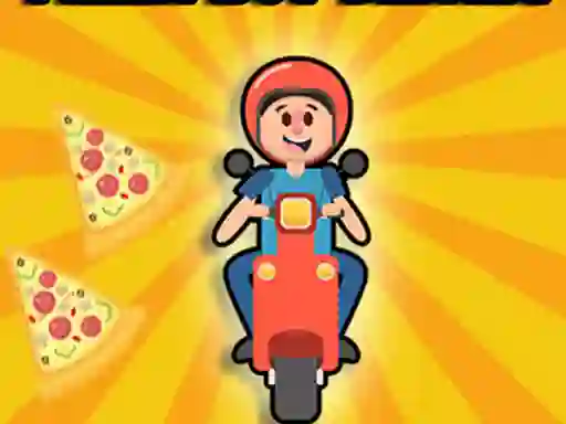 Jwèt Pizza boy driving sou entènèt