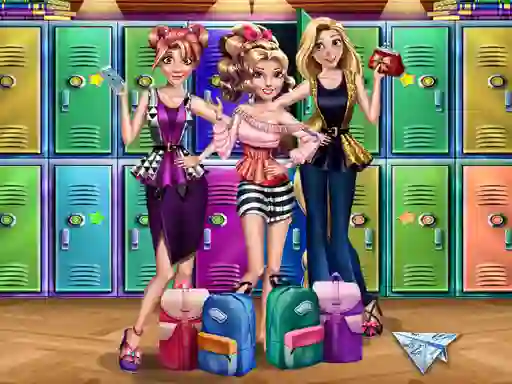 Jwèt Princess Back To School sou entènèt