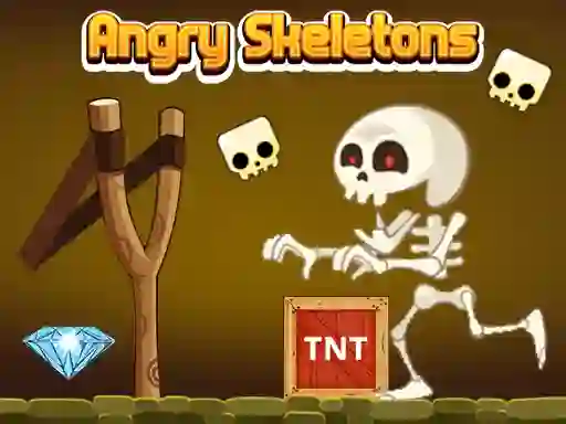 Jwèt Angry Skeletons sou entènèt