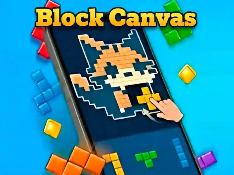 Jwèt Block Canvas sou entènèt