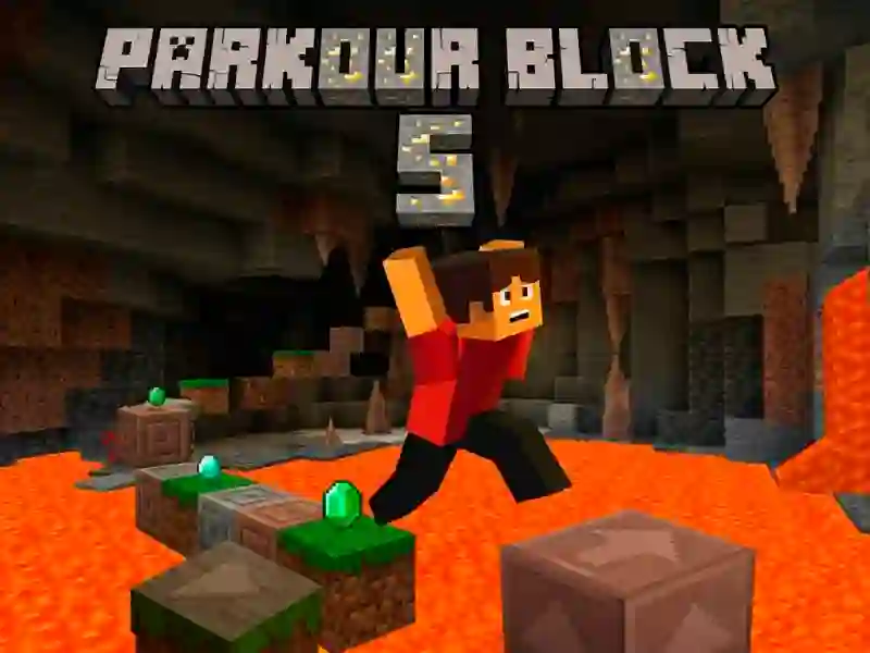 Jwèt Parkour Block 5 sou entènèt