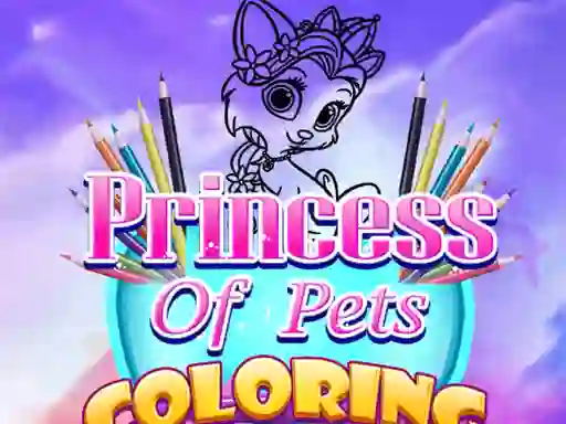 Jwèt Princess Of Pets Coloring sou entènèt