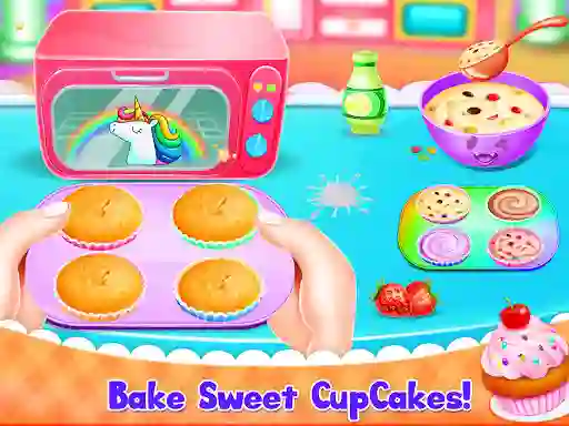 Jwèt Princess Vampirina Cupcake Maker sou entènèt