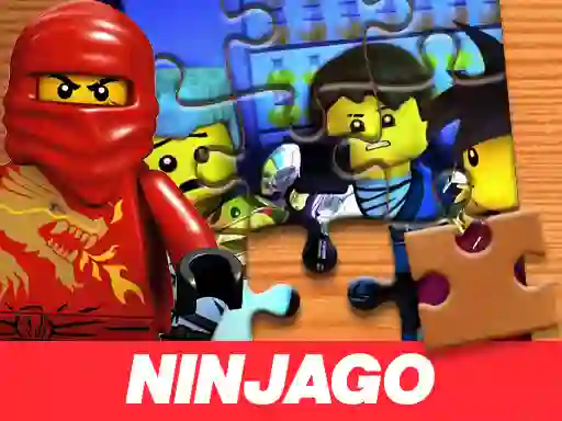 Jwèt Ninjago Jigsaw Puzzle sou entènèt