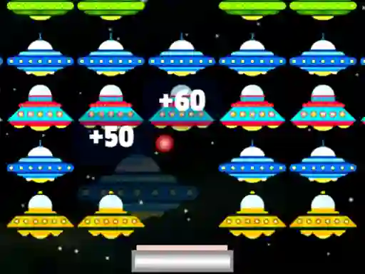 Jwèt UFO arkanoid deluxe sou entènèt