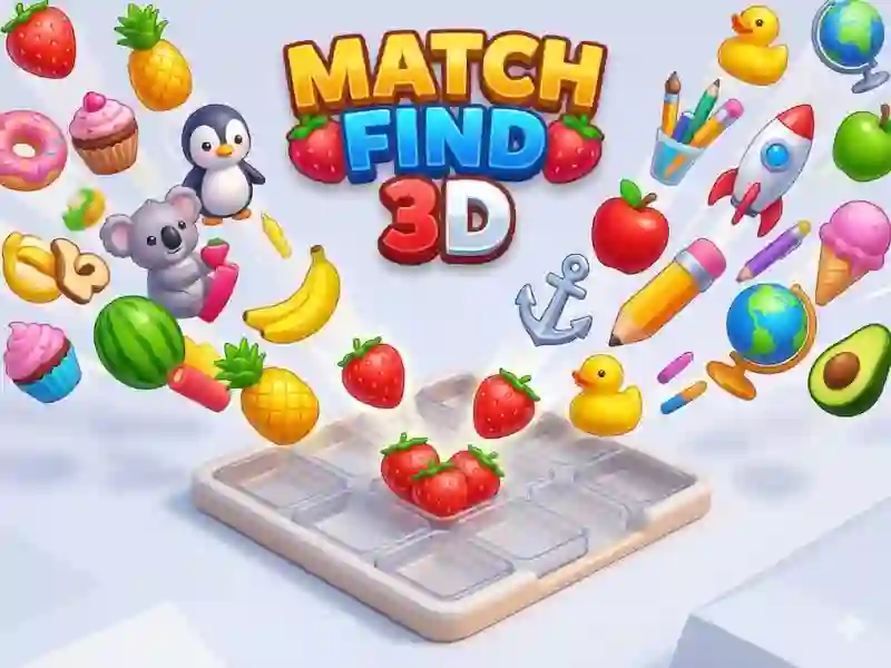 Jwèt Match Find 3D sou entènèt