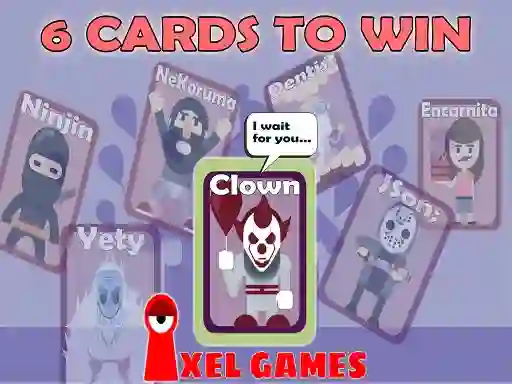 Jwèt 6 Cards To Win sou entènèt