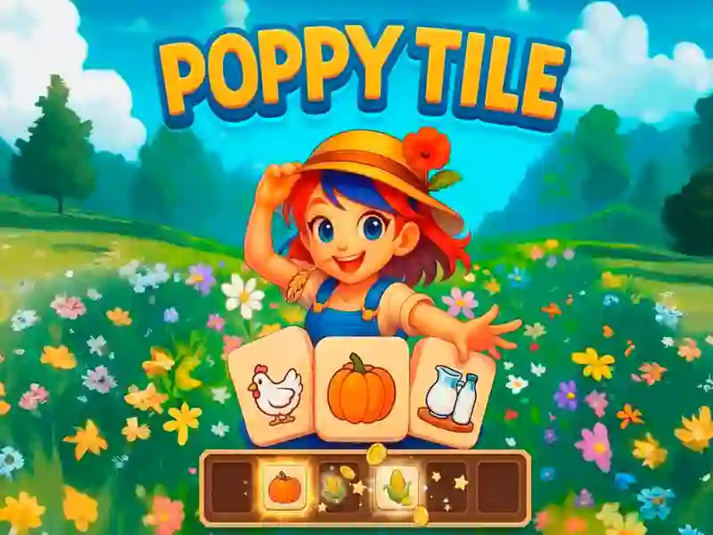 Jwèt Poppy Tile sou entènèt