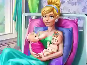 Jwèt Cinderella Twins Birth sou entènèt