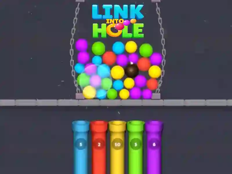 Jwèt Link Into Hole sou entènèt