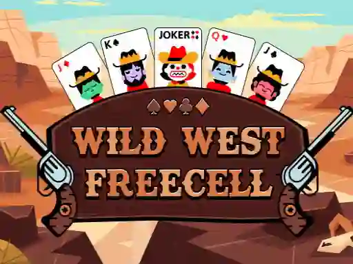 Jwèt Wild West Freecell sou entènèt
