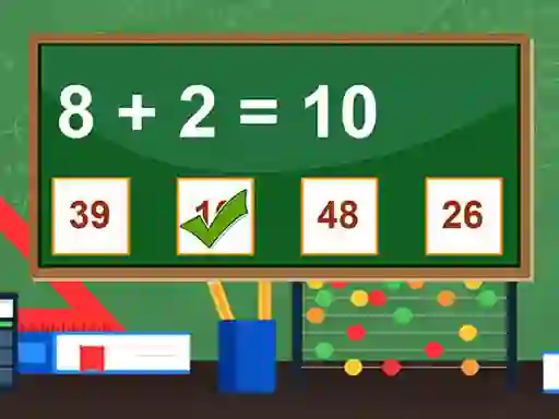 Jwèt Math Game sou entènèt