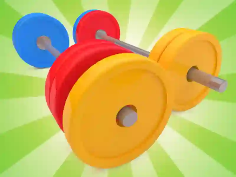 Jwèt Barbell Sort Puzzle sou entènèt
