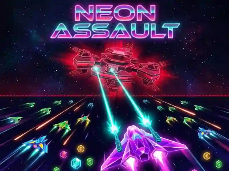 Jwèt Neon Assault sou entènèt