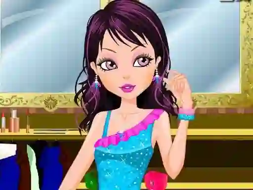 Jwèt Cute Diva Makeover sou entènèt