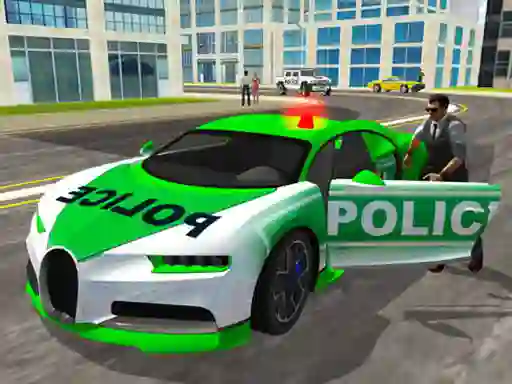 Jwèt Police Chase Real Cop Driver sou entènèt