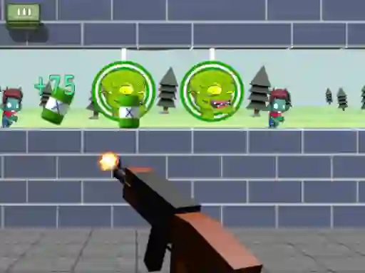 Jwèt Zombie Target Shoot sou entènèt