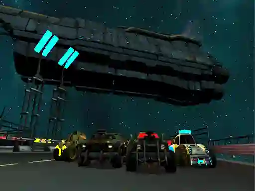 Jwèt Moon Car Stunt sou entènèt