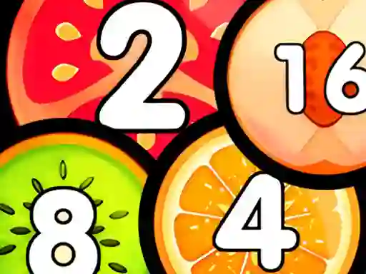Jwèt Merge Balls Shooter 2048 Connect Fruits sou entènèt