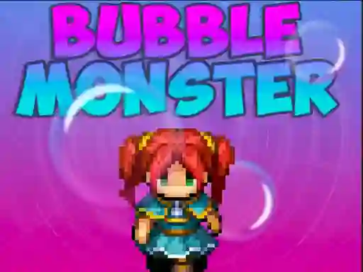 Jwèt Bubble Monster sou entènèt