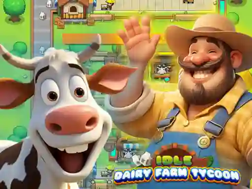 Jwèt Idle Dairy Farm Tycoon sou entènèt