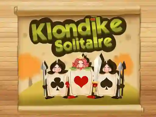 Jwèt Klondike Solitaire sou entènèt