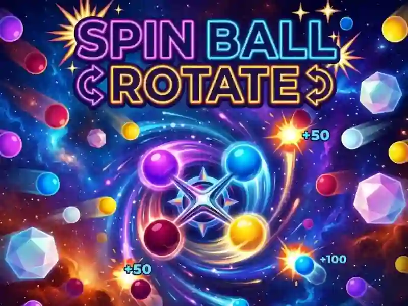 Jwèt Spin Ball Rotate sou entènèt