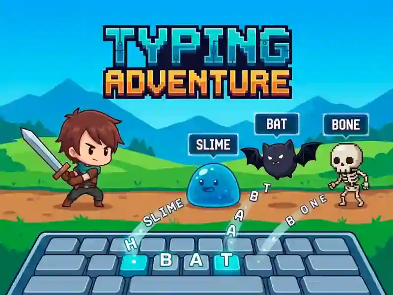 Jwèt Typing Adventure sou entènèt