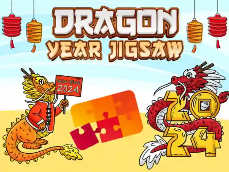 Jwèt Dragon Year Jigsaw sou entènèt
