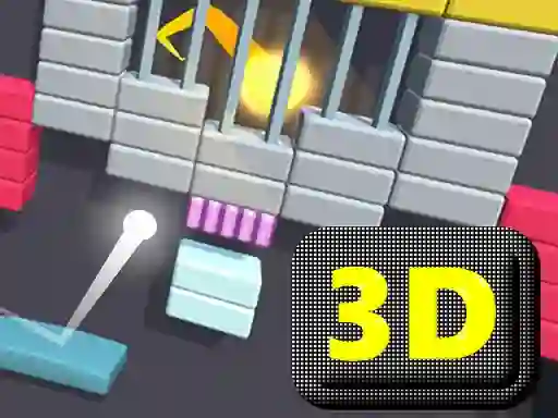 Jwèt Brick Breaker 3d sou entènèt
