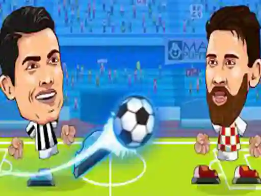 Jwèt Puppet Soccer - Big Head Football sou entènèt