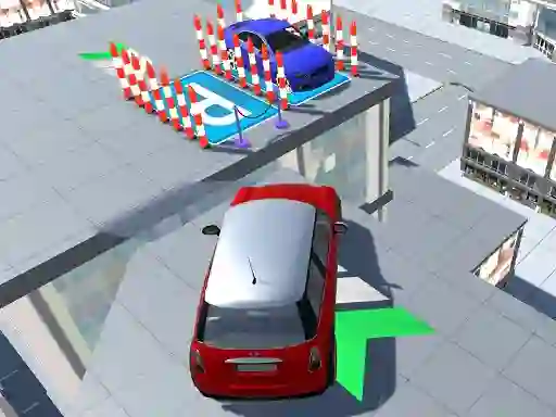 Jwèt Xtreme Sky Car Parking sou entènèt