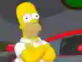Jwèt Simpsons Car Parking sou entènèt