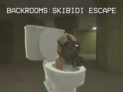 Jwèt Backrooms: Skibidi Escape sou entènèt