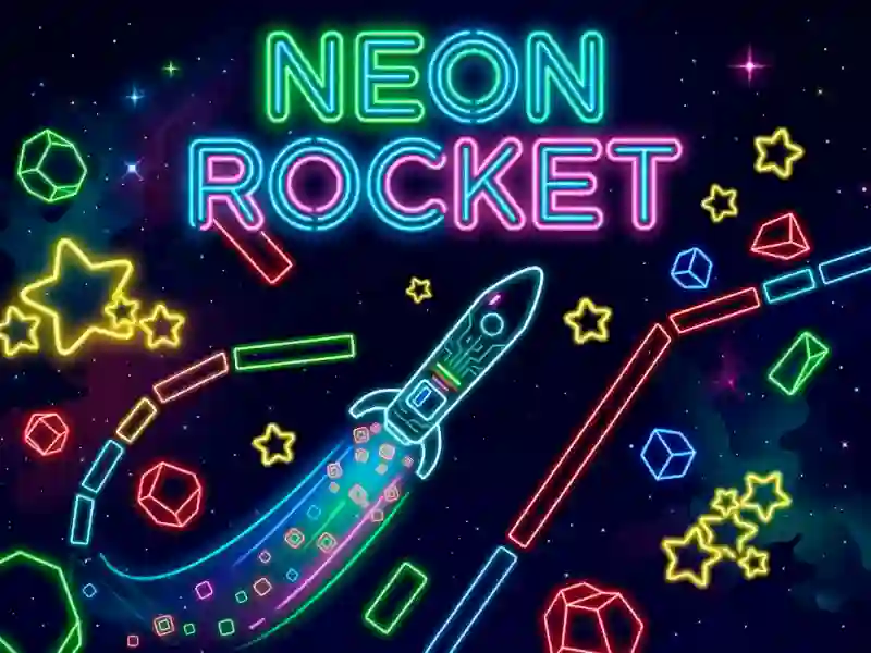 Jwèt Neon Rocket sou entènèt