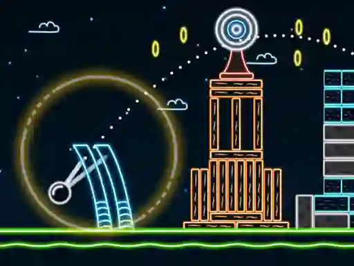 Jwèt Neon Catapult sou entènèt