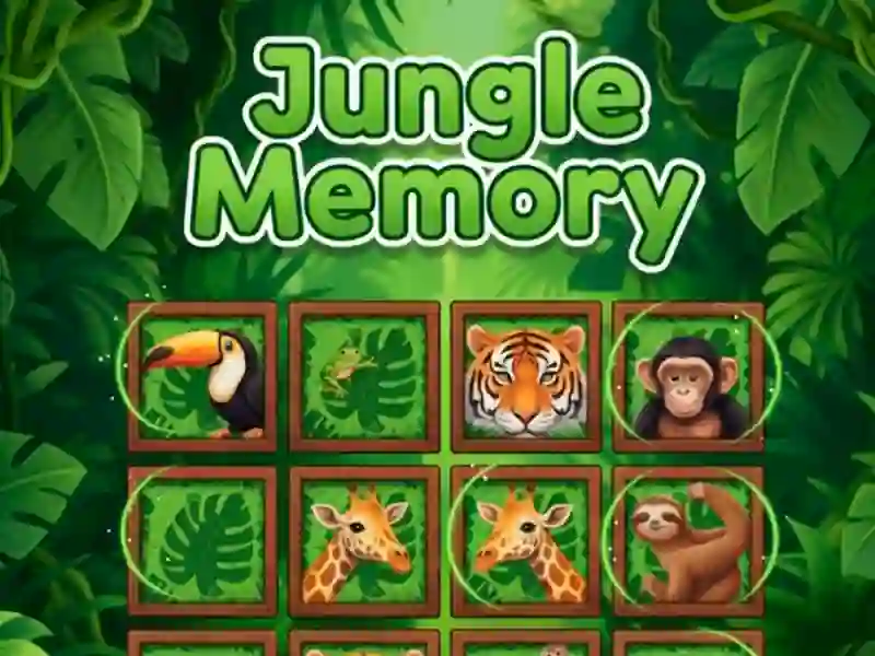 Jwèt Jungle Memory sou entènèt