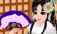 Jwèt Kimono Cutie Dress Up sou entènèt