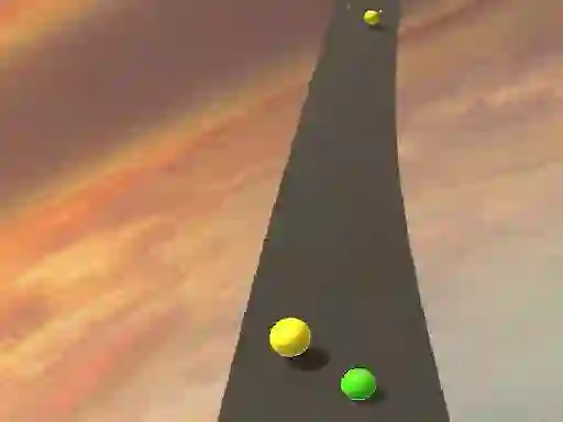 Jwèt Sky Ball Race sou entènèt
