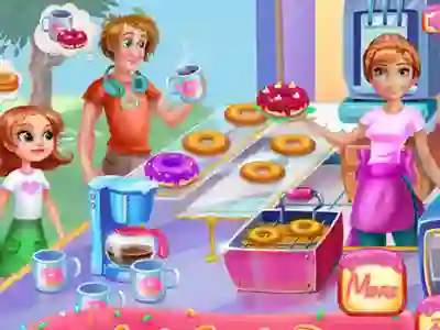 Jwèt Annie Cooking Donuts sou entènèt