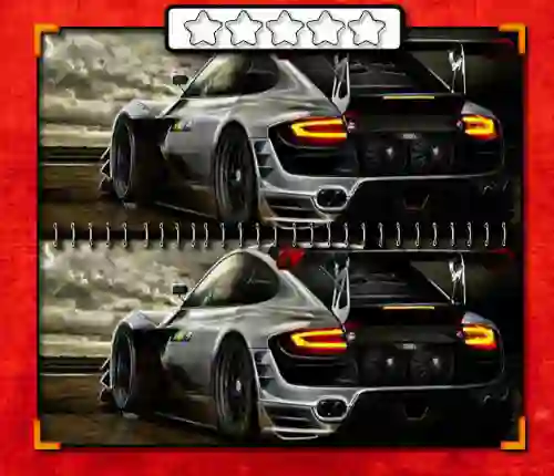 Jwèt Racing Cars 25 Differences sou entènèt