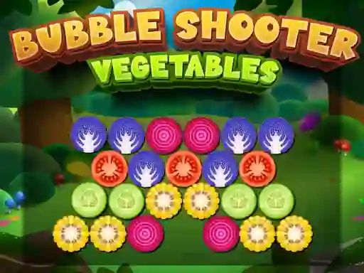Jwèt Bubble Shooter Vegetables sou entènèt