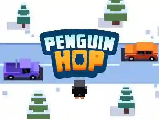 Jwèt Penguin Hop sou entènèt