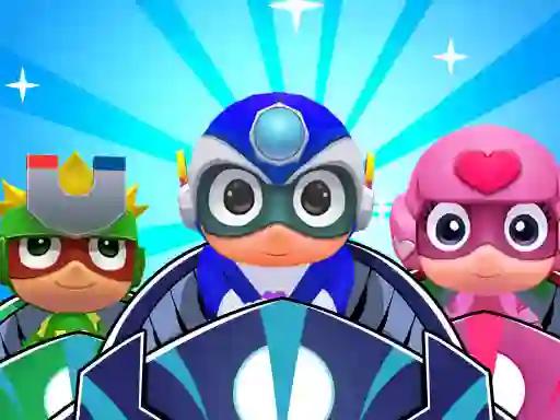 Jwèt Masks Heroes Racing Kid sou entènèt