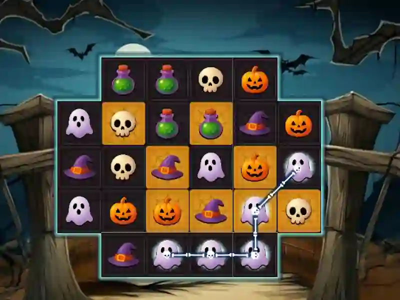 Jwèt Spooky Chains sou entènèt