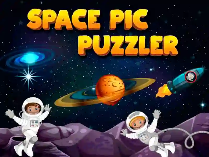 Jwèt Space Pic Puzzler sou entènèt