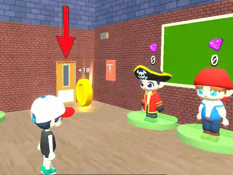 Jwèt School Escape Obby sou entènèt