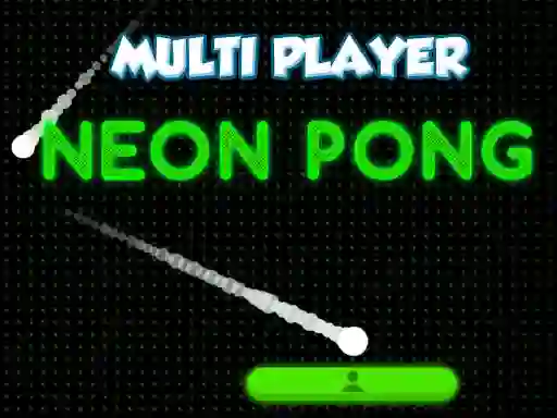 Jwèt Neon Pong Multi Player sou entènèt