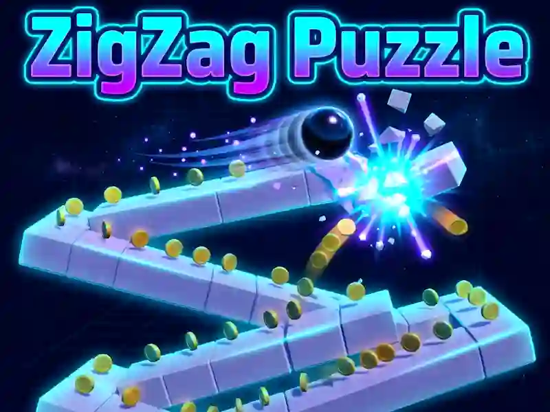 Jwèt ZigZag Puzzle sou entènèt