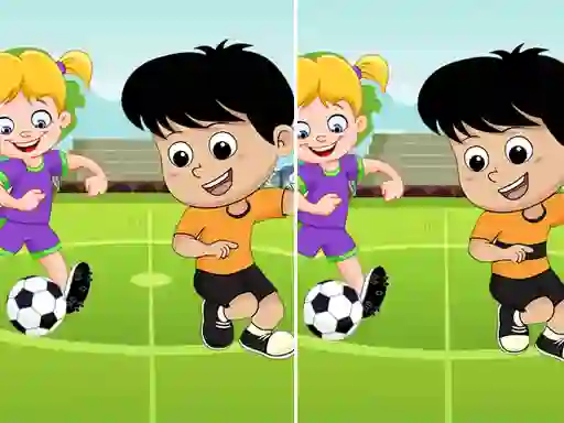 Jwèt World Cup 2018 Find The Difference sou entènèt